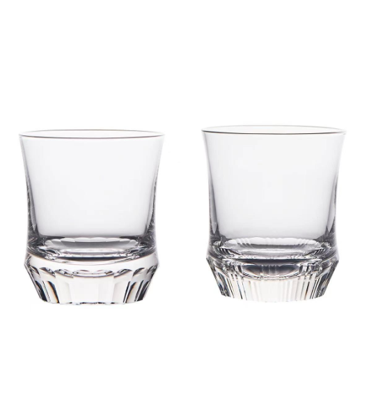 Double Shadow Crystal Rocks Glasses - Set of 6 Main Image